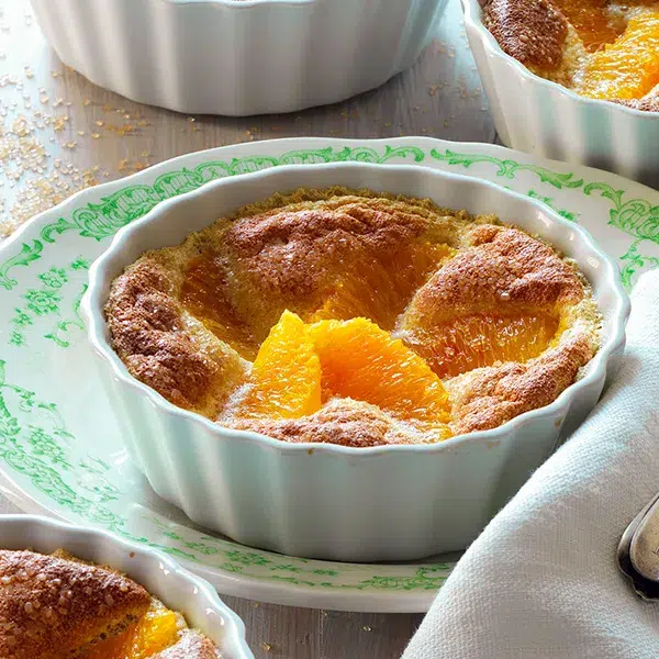 ARANCE E CREMA GRATINATE