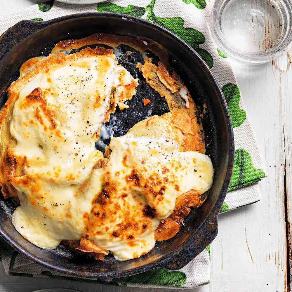 CRESPELLE GRATINATE VEGETARIANE